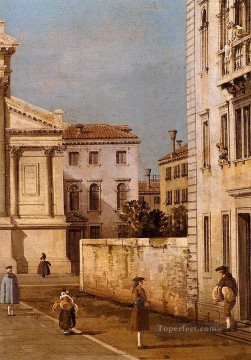 Canal Giovanni Antonio S Francesco Della Vigna Iglesia Y Campo Thomas Gainsborough Pinturas al óleo